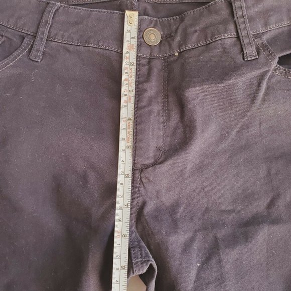 Abercrombie & Fitch size 12 Khaki Pants Navy Blue - Picture 5 of 8
